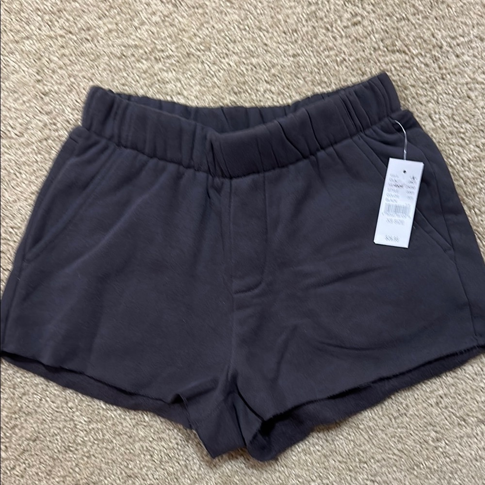 PacSun Black Athletic Shorts with Elastic Waistband
